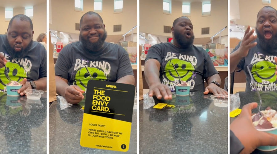 Here’s our top reactions to being SERVD!